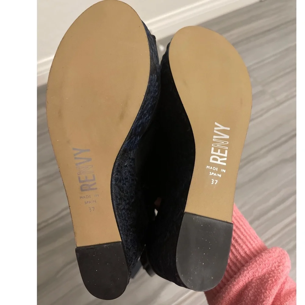 Renvy Satin Lace Up Platforms - Picture 9 of 10